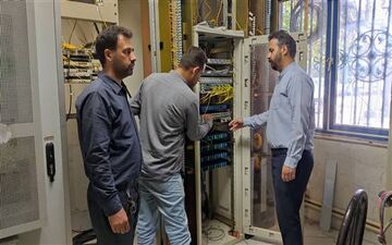 زیرساخت اینترنت پرسرعت برای ۱۰۰۰ مشترک در مرکز شهر کرمانشاه فراهم شد

