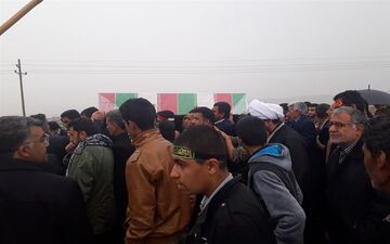 پیکر پاک جانباز شیمیایی دفاع مقدس در اهواز تشییع شد