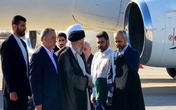 رئیسی به سمنان سفر کرد