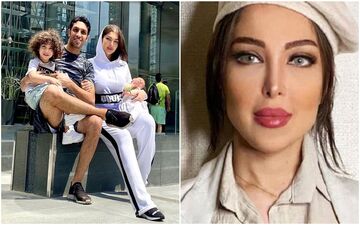 همسر سپهر خان حیدی درکنار یک اجنبی+ عکس شرم آور