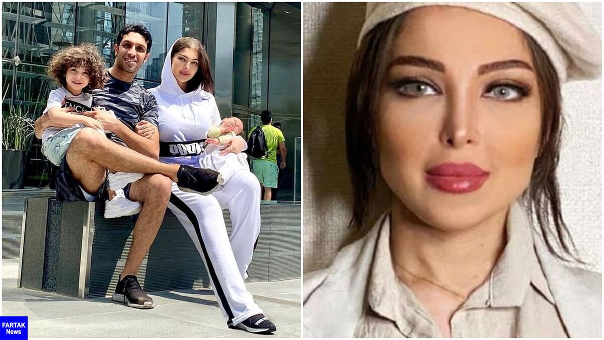همسر سپهر خان حیدی درکنار یک اجنبی+ عکس شرم آور