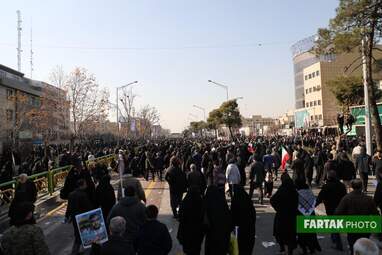 راهپیمایی وداع با سردار سلیمانی