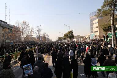 راهپیمایی وداع با سردار سلیمانی