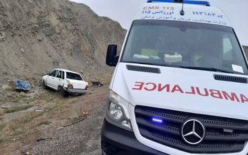 برخورد ۲ خودروی سواری در خراسان شمالی/ این حادثه پنج مصدوم داشت
