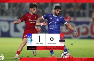 خلاصه بازی نساجی مازندران ۰ - استقلال ۱؛ پیروزی آبی‌ها در قائمشهر + ویدئو