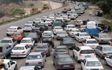 ترافیک نیمه‌سنگین در محورهای شرق استان تهران