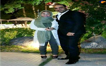 تیپ جالب و دیده نشده زن و شوهر بازیگر + عکس