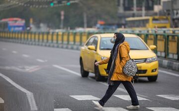 هوای تهران ناسالم است/پایتخت در وضعیت نارنجی