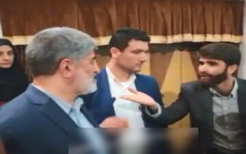درگیری لفظی شدید یک منتقد با علی مطهری +فیلم 