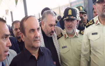 ‍ فرمانده ناجا وارد ایلام شد