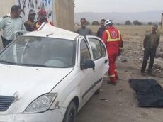 حادثه تلخ در جاده فراهان؛ واژگونی تیبا جان یک نفر را گرفت