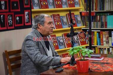 گزارش تصویری بزرگداشت دکتر اکبر اعتماد بنیانگذار سازمان انرژی اتمی کشور  و رونمایی کتاب «در پرتگاه حادثه» در شهر کتاب همدان