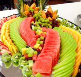 میوه آرایی شب یلدا برای عروس