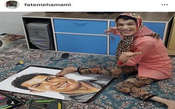 دختر هنرمند ایرانی و کریستیانو رونالدو +عکس