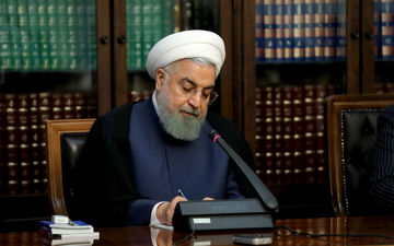 قدردانی رئیس جمهوری از نیروهای مسلح کشور