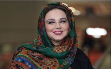 پوشش و میکاپ جدید بهنوش بختیاری در حاشیه جشنواره