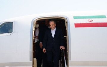 عراقچی وارد مشهد شد