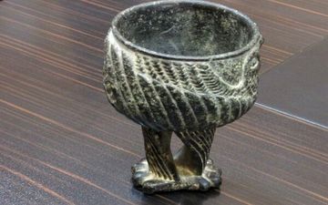  جام سنگی پنج‌هزار ساله در زنجان کشف و ضبط شد