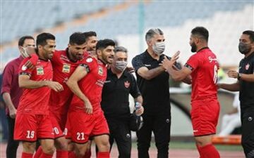 صحنه ابهام برانگیز گل اول پرسپولیس 