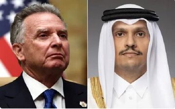 دیدار احتمالی نخست وزیر قطر و ویتکاف در آمریکا