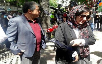 خانم بازیگر و تهیه کننده معروف در پای صندوق های رأی + عکس