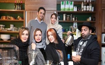حضور بازیگران زن در افتتاحیه کافه رستوران برادر سپیده خداوردی (عکس)