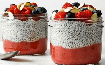 طرز تهیه پودینگ چیا مخصوص لاغری | این دسر فوق العاده س