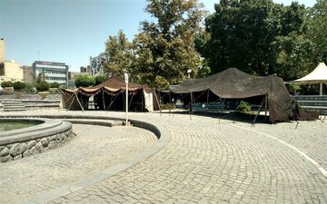 فضاسازی ناهنرمندانه شهرداری در اطراف تئاتر شهر 
