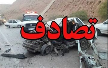 تصادف مرگبار پراید در جاده دماوند