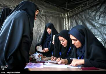  انتخابات ریاست جمهوری و شورای شهر - حرم عبدالعظیم حسنی(ع)  + تصاویر