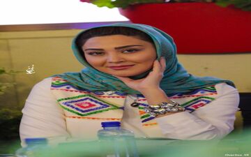 رنگ لاک و روسری مریم معصومی در یک مراسم (عکس)