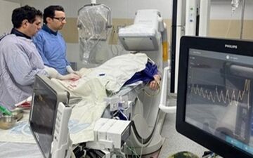 سونوگرافی پیشرفته داخل عروق کرونر با تکنیک iFR در این بیمارستان تهران با موفقیت انجام شد