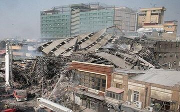 ابراز همدردی نجات گران سراوان با بازماندگان حادثه پلاسکو