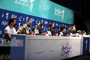 گزارش تصویری از نشست رسانه ای فیلم سینمایی "درب" در سالن اصلی کاخ جشنواره فیلم فجر