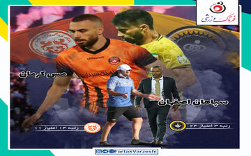 سپاهان - مس کرمان؛ سه امتیاز واجب‌تر از نان شب