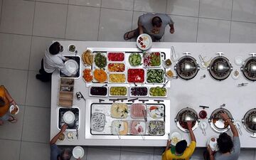  صبحانه لاکچری برای تماشاگران جام جهانی