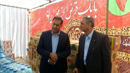 بازدید میدانی مدیرعامل بانک قرض الحسنه مهر ایران و  توزیع  اقلام مورد نیاز در بین مردم سرپل ذهاب +تصاویر