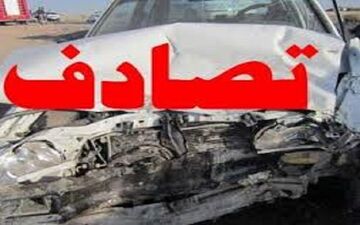 تصادف شدید خودروی بانک خون آذربایجان شرقی