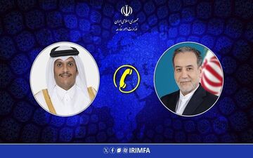 گفت و گو تلفنی وزاری خارجه ایران و قطر