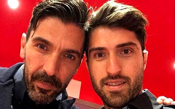 سلفی کریم انصاری فرد با بوفون! + عکس