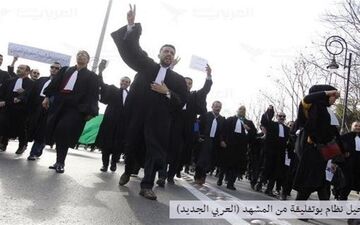  ادامه تظاهرات‌ها در الجزایر؛ تأکید وکلا بر لزوم کناره‌گیری فوری بوتفلیقه 