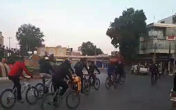 تور ایرانگردی دوچرخه سوران در قروه + فیلم 