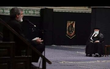 مراسم عزاداری شام غریبان حسینی (ع) در حسینیه امام خمینی برگزار شد