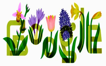 لوگوی گوگل به مناسبت نوروز تغییر کرد