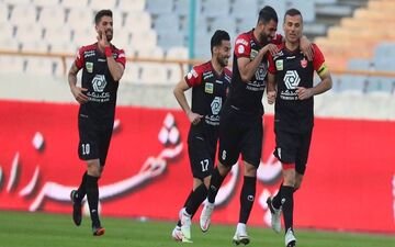 پیروزی پرسپولیس مقابل سایپا در نیمه اول
