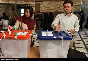  انتخابات ریاست جمهوری و شورای شهر همدان + تصاویر